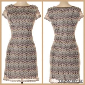 Grifflin Herringbone Large Short Casual Dress